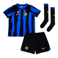 Camiseta Inter Milan Davide Frattesi #16 Primera Equipación para niños 2024-25 manga corta (+ pantalones cortos)